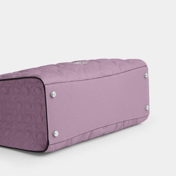 NWT Coach Maggie Large Tote Bag In Signature Leather CY672🦋 - Picture 8 of 10